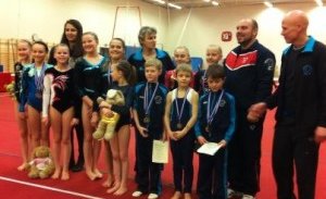 Þrepamót í áhaldafimleikum