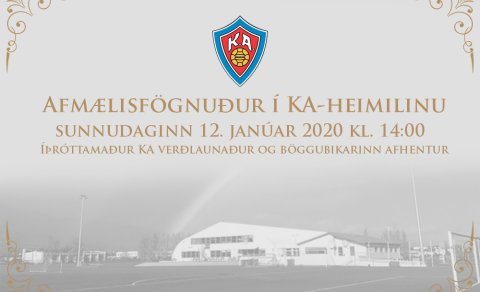92 ára afmælisfögnuður KA á sunnudaginn