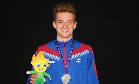 Ævarr Freyr Birgisson er íþróttamaður blakdeildar árið 2015