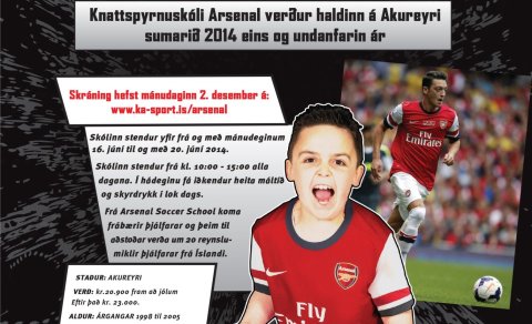 Sala í Arsenalskólann 2014 hafin!