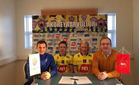 Bjarki og Sveinn sömdu við KA á KA-deginum