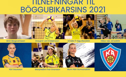 Sjö öflugir iðkendur tilnefndir í ár