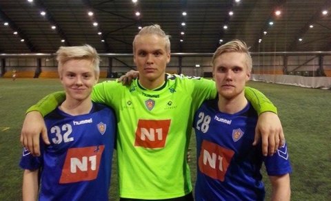 Daníel, Fannar og Jakob.
