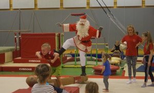 Þessi fór á kostum í fimleikasalnum