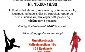 Fimleikavörur til sölu