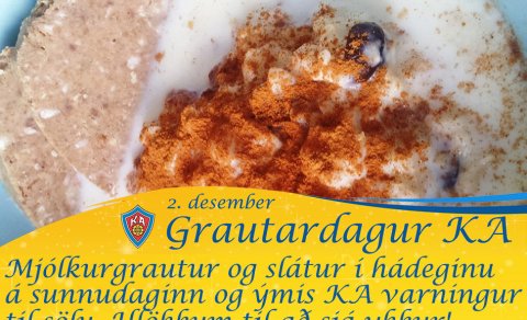 Mjólkurgrautur og slátur fyrir alla sem mæta!
