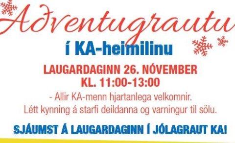 Aðventugrautur í KA-heimilinu