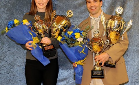 Hallgrímur og Helena íþróttafólk KA