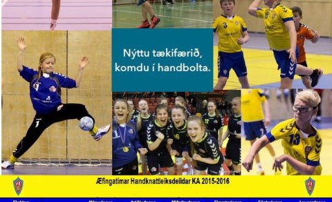Komdu í handbolta - Frítt að æfa handbolta í janúar