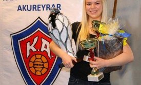 Helga Hansdóttir, Íþróttamaður KA 2011. Mynd: Þórir Tryggvason.