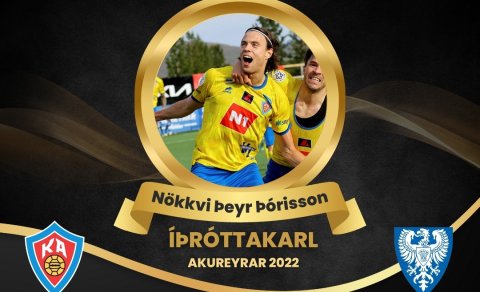 Nökkvi er íþróttakarl Akureyrar 2022!
