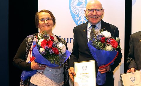 Sigga og Móði eru ansi vel að heiðrinum komin