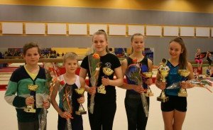 fv. Gunnar, Birgir, Selma, Þórey og Bjarney