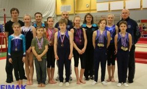 Þrepamót í áhaldafimleikum 28.-29. Janúar 2012