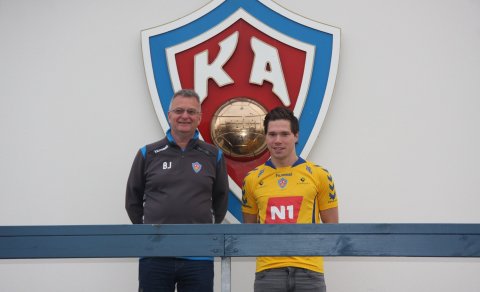 Hrannar Björn kom frá Völsungi í vetur.