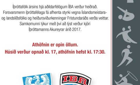 Íþróttamaður Akureyrar á miðvikudaginn