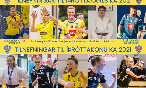 Glæsilegir fulltrúar félagsins