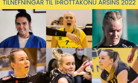 Tilnefningar til íþróttakonu KA 2022
