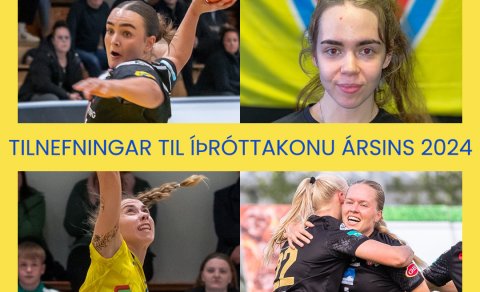 Tilnefningar til íþróttakonu KA 2024