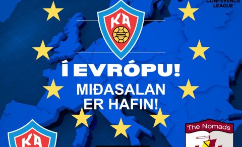 KA tekur á móti Connah's Quay Nomads