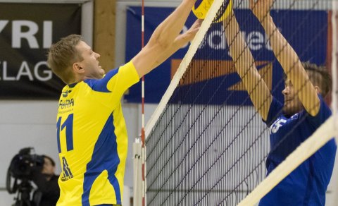 Filip klárar vel í leiknum í gær