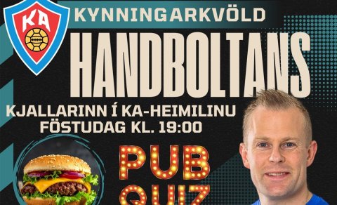 Kynningarkvöld handboltans á föstudaginn