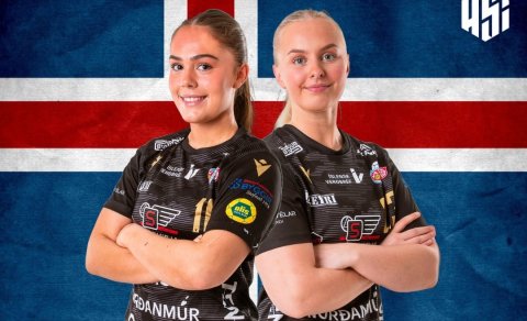 Bergrós Ásta og Lydía í æfingahóp U20