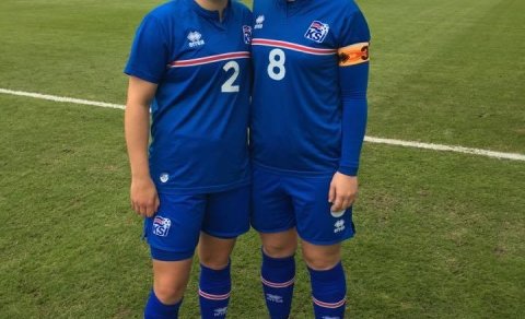 Rakel og Andrea fyrirliði U19.