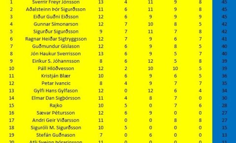 Svona standa leikar!