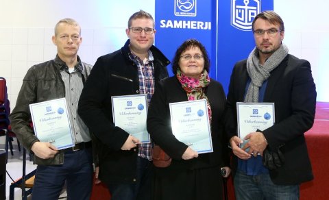 Þakkir til Samherja hf.