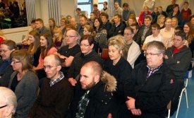 Hátt í tvöhundruð manns komu á KA-daginn 8. janúar sl.  Mynd: Þórir Tryggvason.