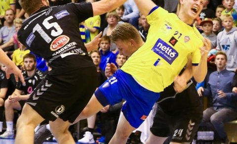 Jón Heiðar Sigurðsson skorar fyrir KA