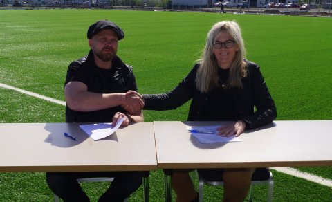 Verksamningur undirritaður um uppbyggingu KA svæðis